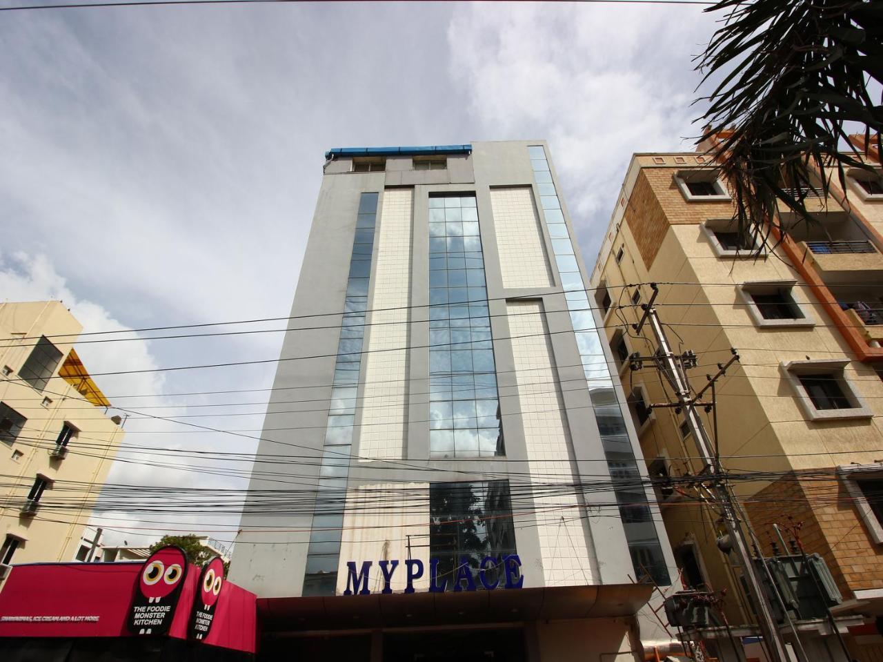 Oyo 17375 My Place Kondapur Hicc Hyderabad Exterior photo